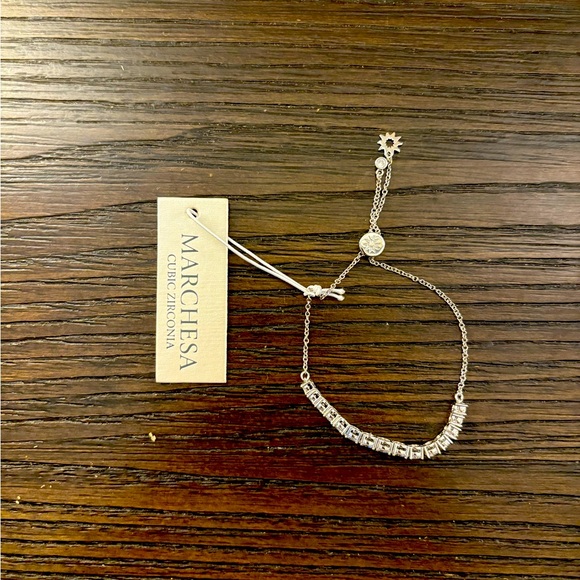 NEW Marchesa Silver Bracelet - Picture 1 of 4